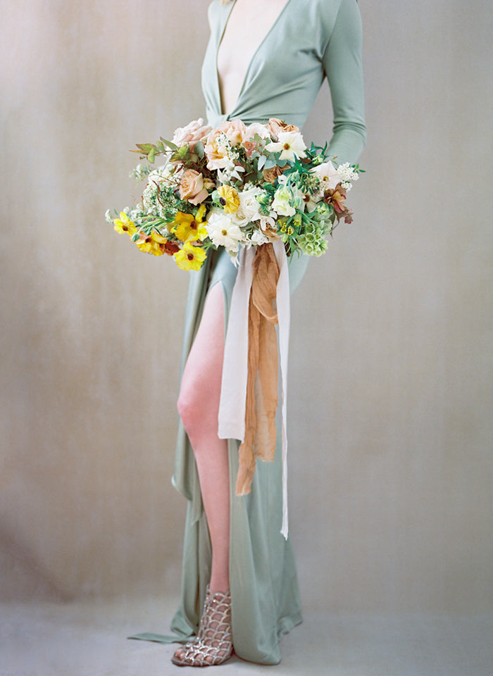 Mint Green Jersey Gown