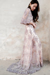 Lavender Beaded Gown