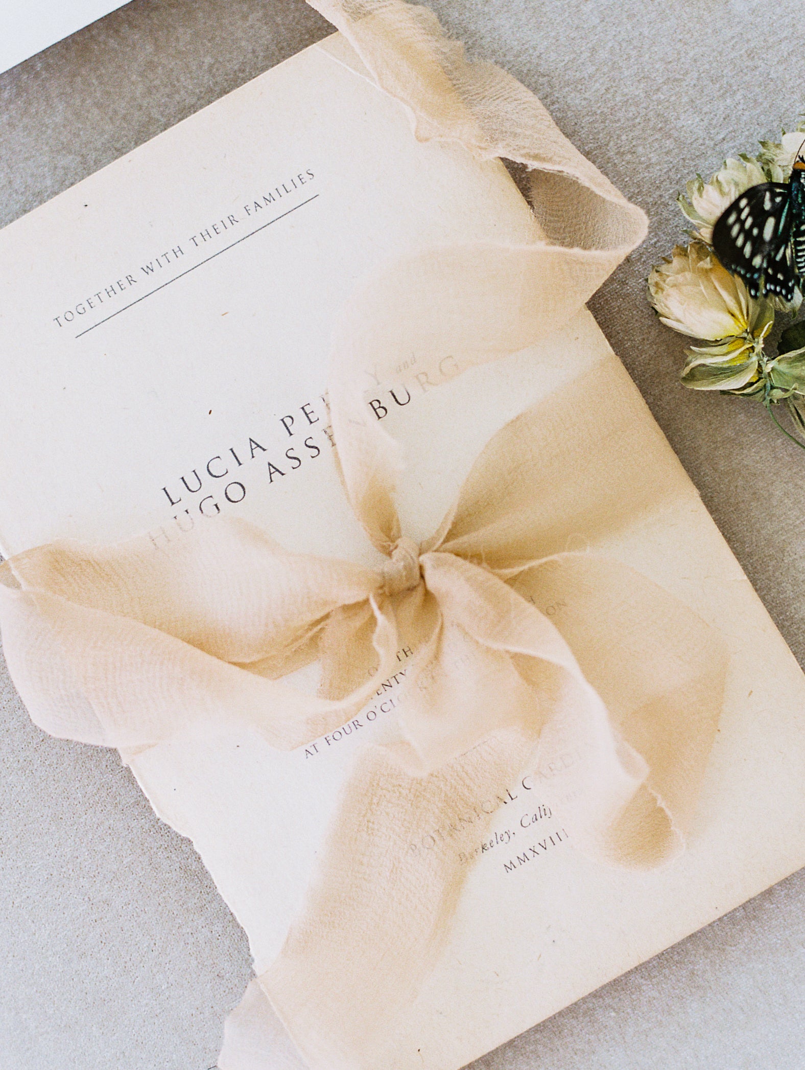 1 Yard Mustard Silk Ribbon